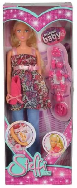 Docka Steffi gravid 29cm