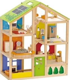 Dockhus komplett med möbler