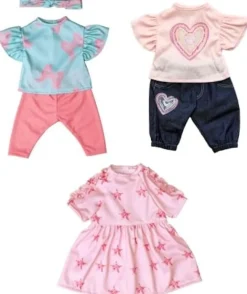 Dockkläder, 42 - 48cm, 3/fp