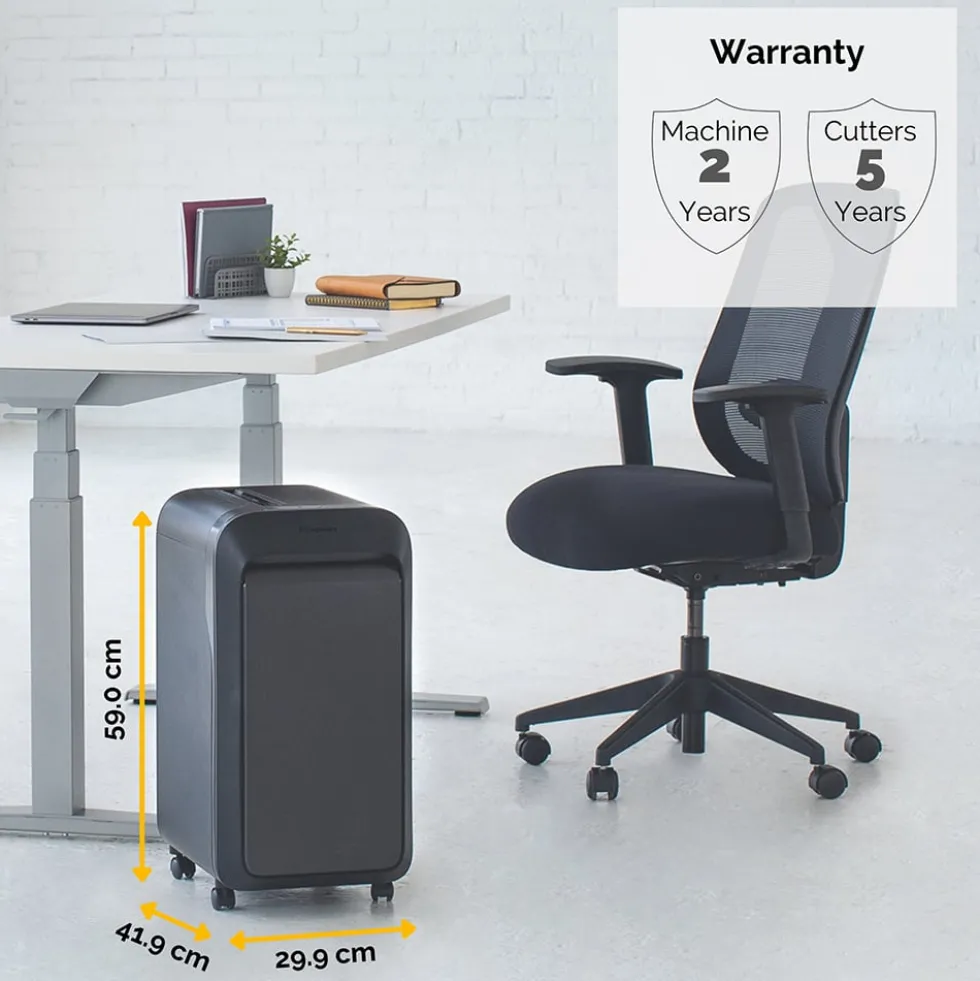 Dokumentförstörare FELLOWES LX220 svart P-4