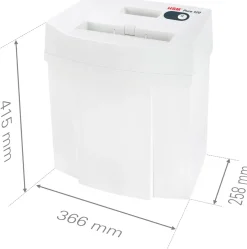 Dokumentförstörare HSM Shredstar Pure 120 3,9 white, 20L, P-2