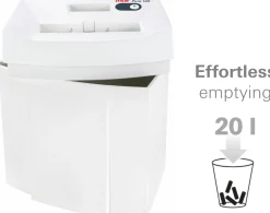 Dokumentförstörare HSM Shredstar Pure 120 3,9 white, 20L, P-2