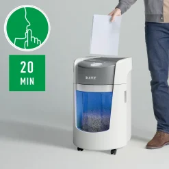 Dokumentförstörare Leitz IQ OptiMax P-5, 23L, 350 ark