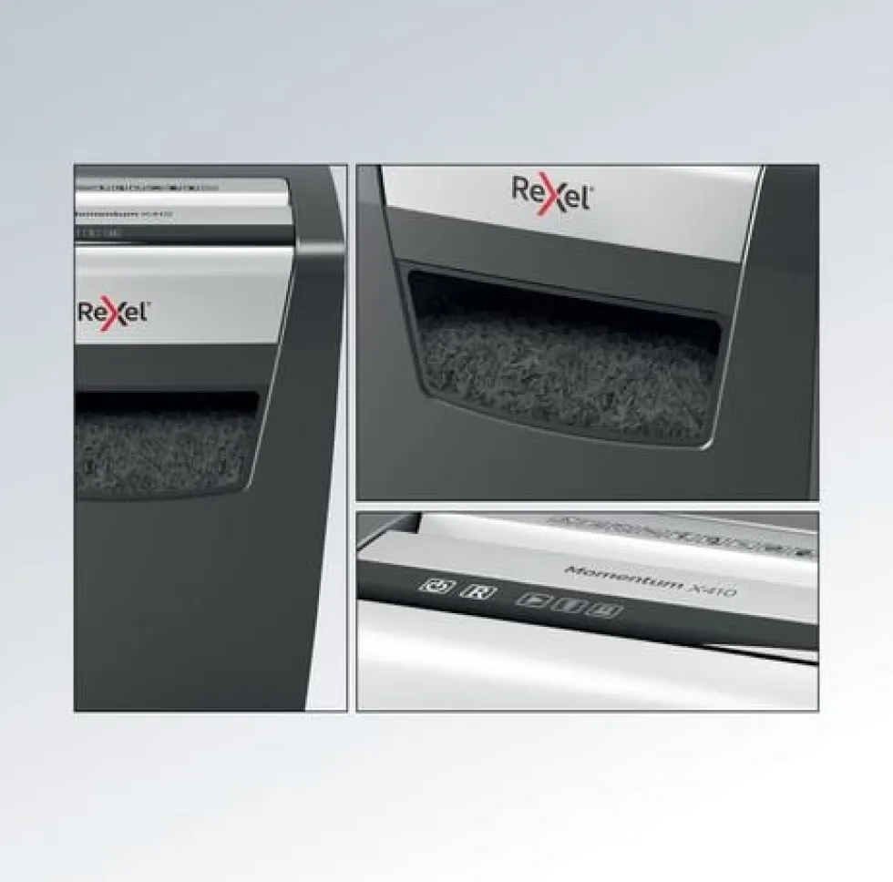 Dokumentförstörare REXEL Momentum X410, 23L, P-4
