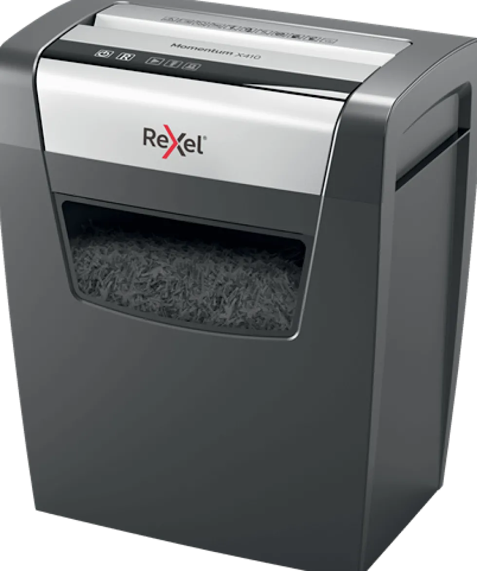 Dokumentförstörare REXEL Momentum X410, 23L, P-4