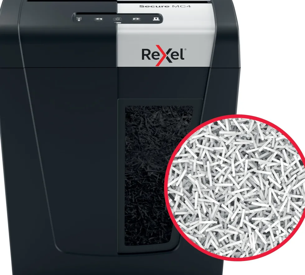 Dokumentförstörare Rexel Secure MC4 P5