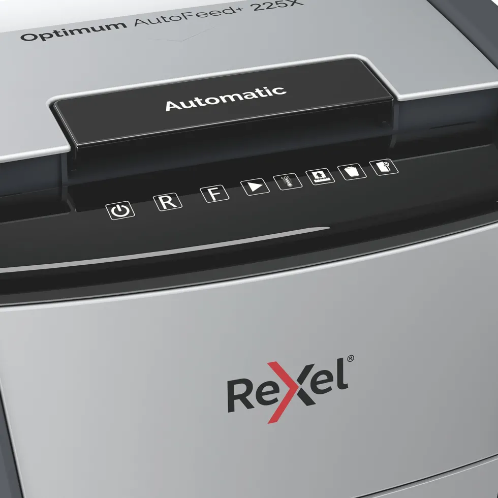 Dokumentförstörare REXEL 225X Optimum AutoFeed+ P-4