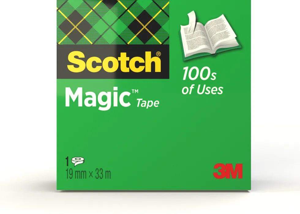 Dokumenttejp Scotch Magic 810, osynlig, 19mm x 33m