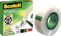 Dokumenttejp Scotch Magic 810, osynlig, 19mm x 33m