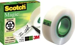 Dokumenttejp Scotch Magic 810, osynlig, 19mm x 33m