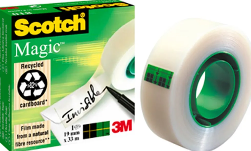 Dokumenttejp Scotch Magic 810, osynlig, 19mm x 33m