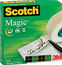 Dokumenttejp SCOTCH 810 25mmx66m