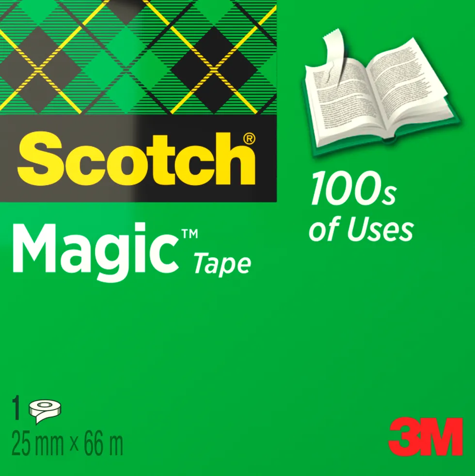 Dokumenttejp SCOTCH 810 25mmx66m