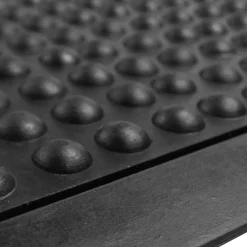 Doortex anti-fatigue mat rubber 90x150 cm black