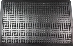 Doortex anti-fatigue mat rubber 90x150 cm black