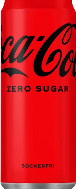 Dricka COCA-COLA Zero 33cl burk