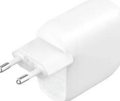 Dual 30W USB-C Wall Charger PD 60W, White