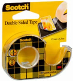 Dubbelhäftande tejp SCOTCH 136D 6mx12mm