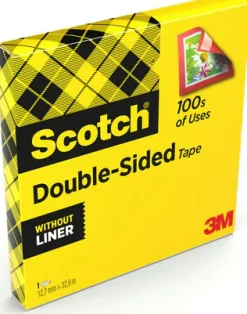 Dubbelhäftande Tejp Scotch 665, 12mm x 33m