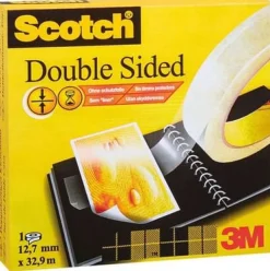 Dubbelhäftande Tejp Scotch 665, 12mm x 33m