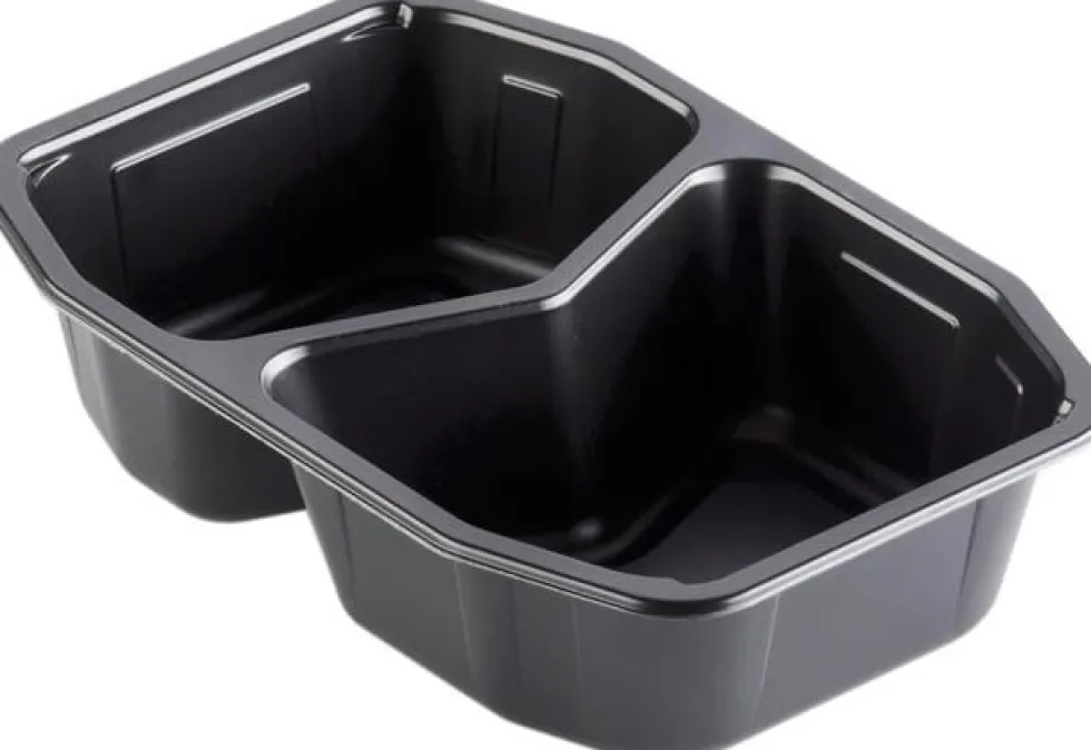 Duniform 2-f PP 940ml Svart 312/FP