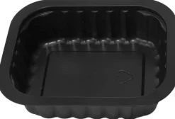 Duniform 1/8 GN 1-fack Svart, 350ml, PP-plast, 300/fp