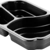 Duniform Takeaway 3-fack Svart, PP-plast, 246/fp