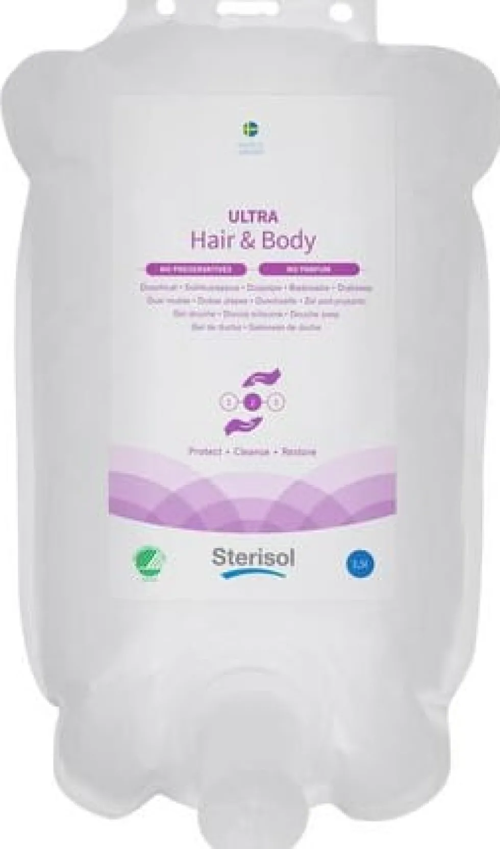Duschtvål STERISOL Ultra Hair&Body 2,5L