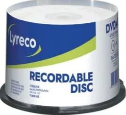 DVD+R LYRECO 4,7GB 50/fp