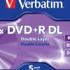 DVD+R VERBATIM 8,5GB Dual Layer 5/fp