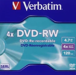 DVD-RW 4.7GB 4x Jewel Case (5)