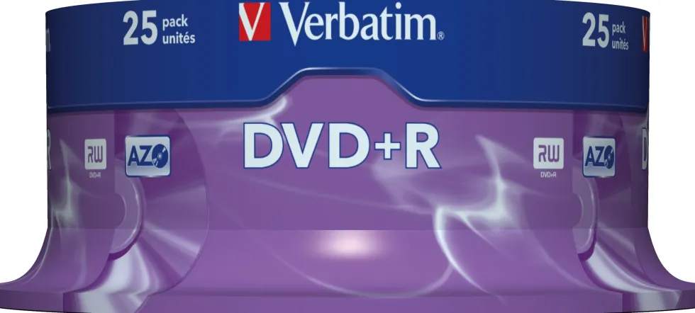 DVD+R 16x 4,7GB spindle (25)