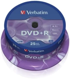 DVD+R 16x 4,7GB spindle (25)