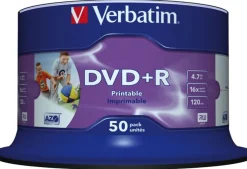 DVD+R 16XWide Inkjet printable No ID(50)