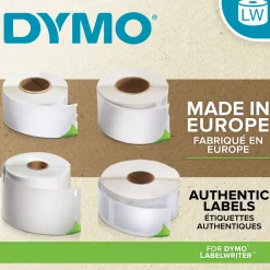 DYMO LabelWriter Durable 25 mm x 25 mm fyrkantiga multifunkt