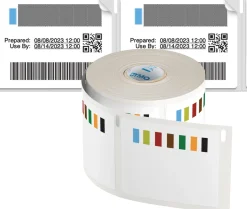 DYMO LabelWriter 70 mm x 54 mm Lagerrotation Etiketter Vit m
