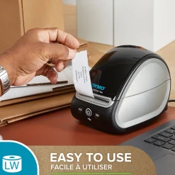 DYMO LabelWriter 59 mm x 190 mm Stora Ryggetiketter Vit 1 Ru