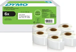 DYMO LabelWriter 25 mm x 54 mm Stora Returadressetiketter Vi
