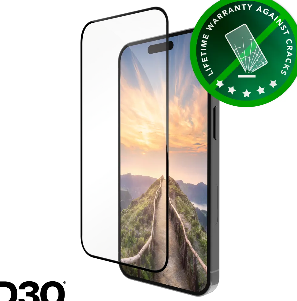eco-shield D3O - iPhone 16 Pro - Black Edge