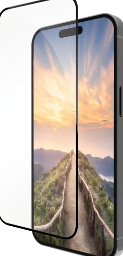 eco-shield - iPhone 16/15 - Black Edge