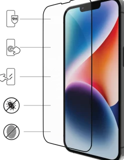 eco-shield - iPhone 17e/16e/14/13/13 Pro - Black Edge
