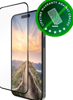 eco-shield - iPhone 16 Pro - Black Edge