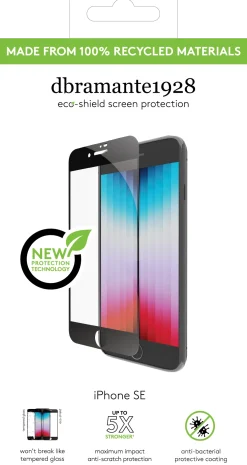 eco-shield - iPhone SE, Black edge