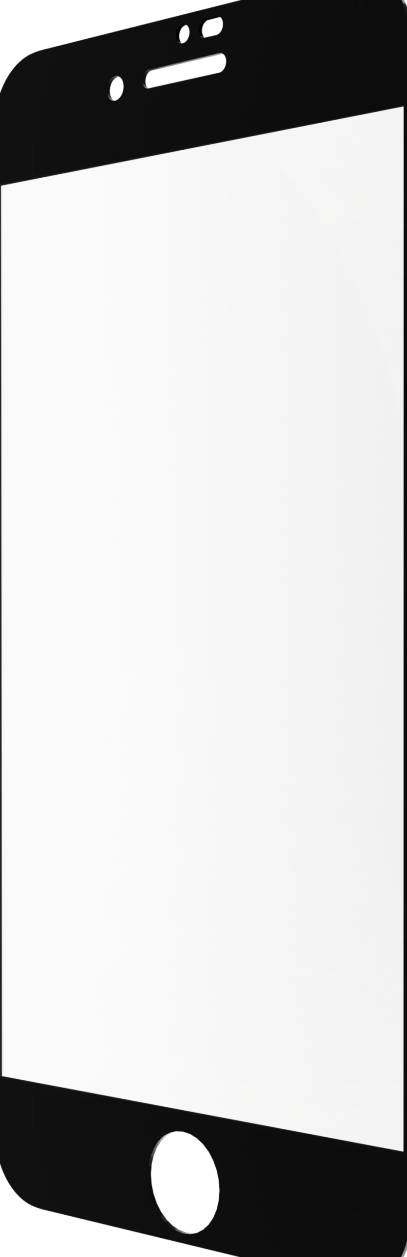 eco-shield - iPhone SE, Black edge