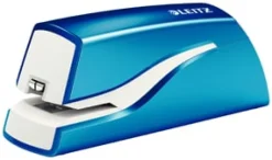 Elhäftare Leitz batteri WOW blå, 10ark