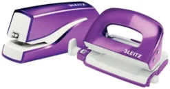 Elhäftare Leitz batteri WOW lila, 10ark