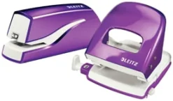Elhäftare Leitz batteri WOW lila, 10ark