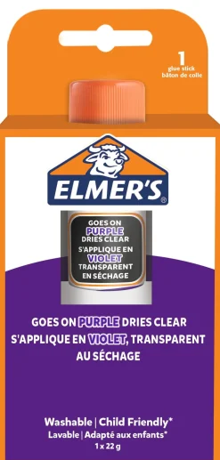 ELMERS 22 gram Disappearing Purple Glue stick 1-blister