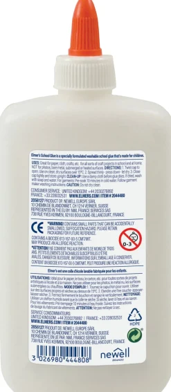 Elmers white liquid glue 225 ml