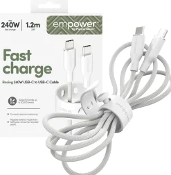 empower by PanzerGlass - USB-kabel - USB-C (hane) till USB-C